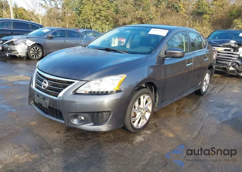 2014 Nissan Sentra Sr z USA, uszkodzony, nr VIN 3N1AB7AP2EY306684